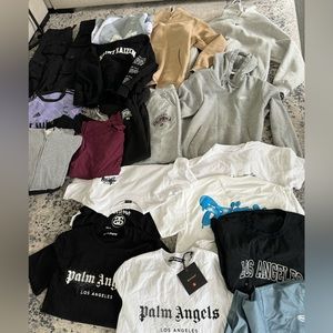 Lot of teens clothing- some brand new with tags- varying sizes - sm,med,leg